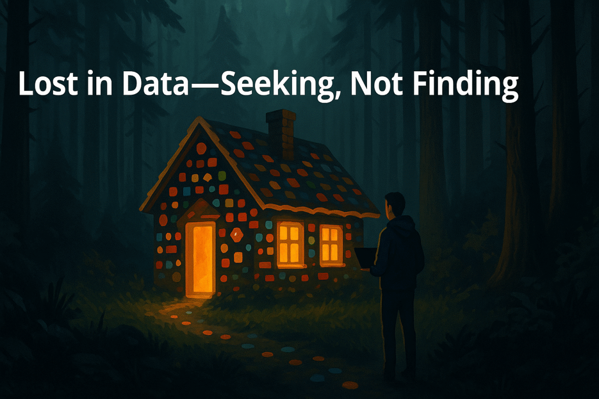 Lost in Data—Seeking, Not Finding 