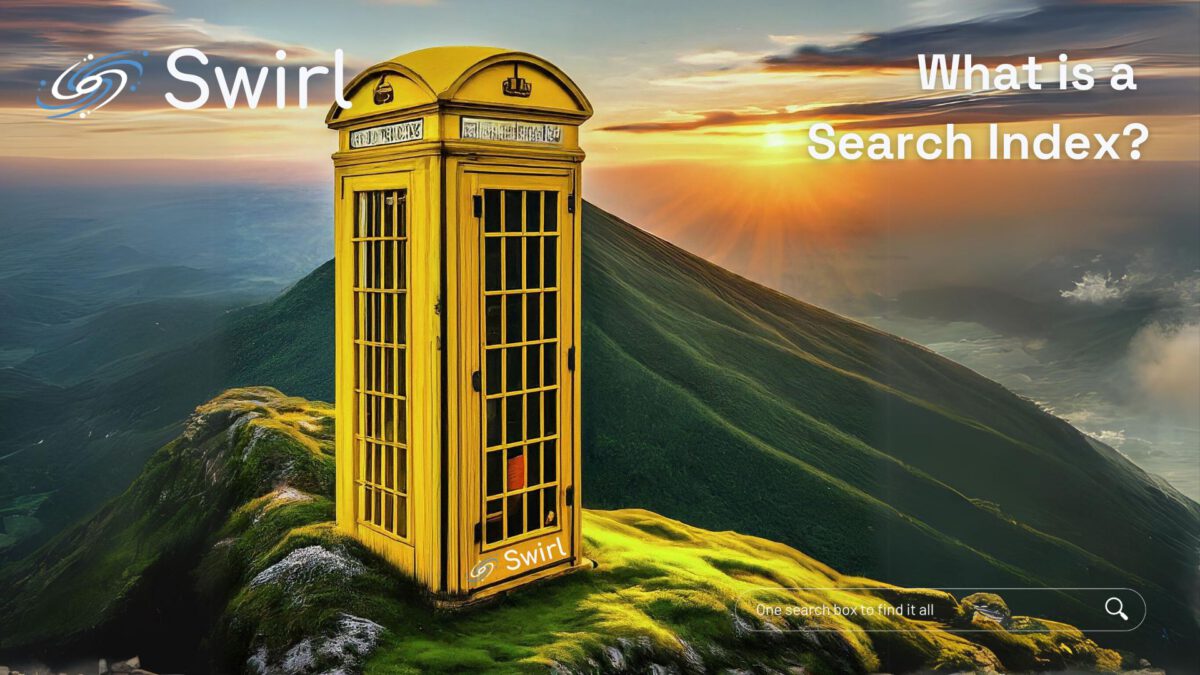 What is a search index?