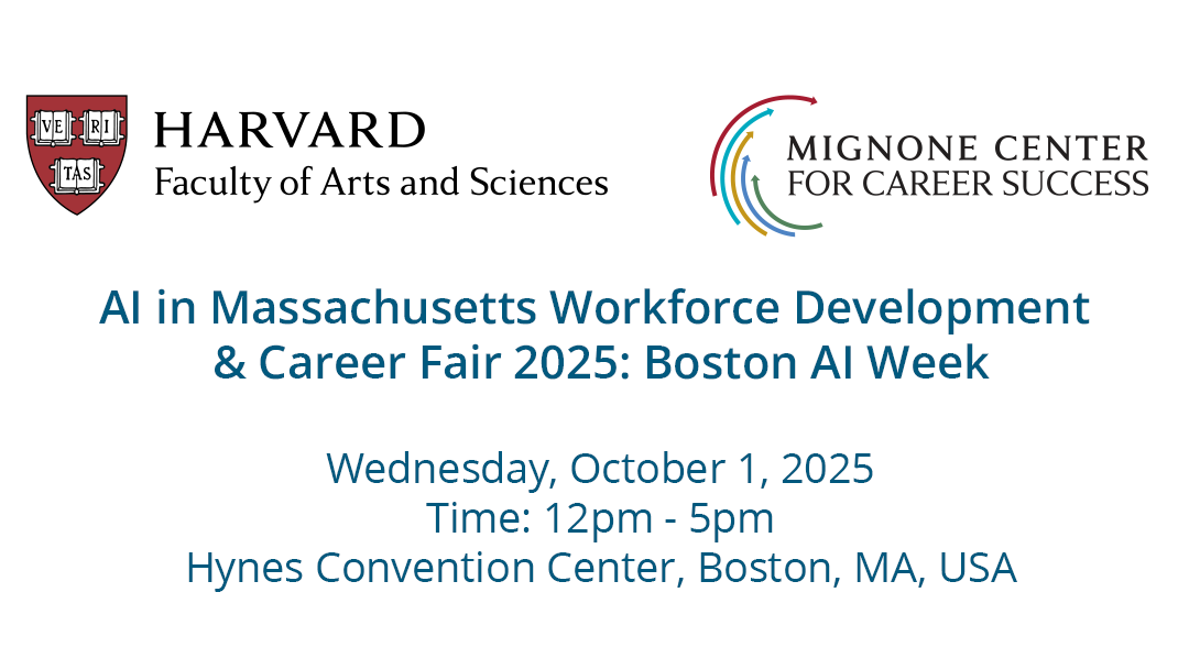 AI in Massachusetts Workforce Development & Career Fair 2025: Boston AI Week